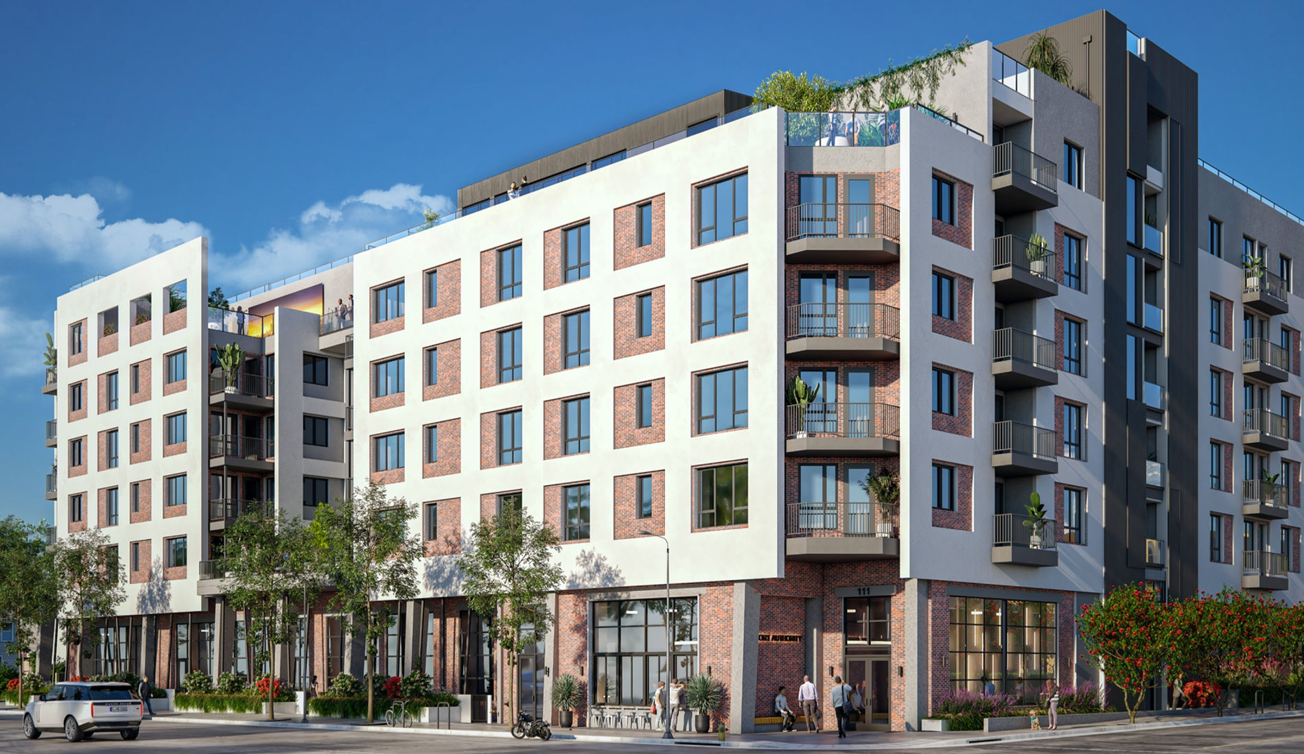 Cedarwood Development multifamily community rendering